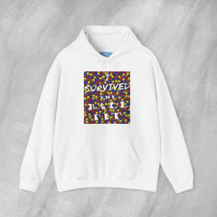 I Survived the Ball Pit - Mediumweight Hoodie
