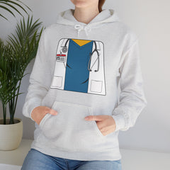 Mini-Bodz Doctor (Blue Scrubs) - Mediumweight Hoodie
