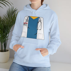 Mini-Bodz Doctor (Blue Scrubs) - Mediumweight Hoodie