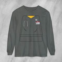Mini-Bodz Scrubs (Garment Color) - Long Sleeve Crewneck T-Shirt
