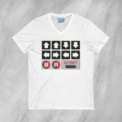 Cheat Code - Short Sleeve V-Neck T-Shirt