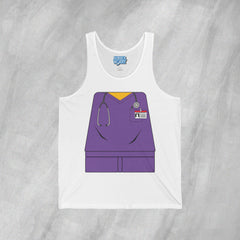 Mini-Bodz Scrubs (Purple) - Jersey Tank Top