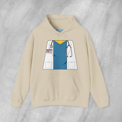 Mini-Bodz Doctor (Blue Scrubs) - Mediumweight Hoodie