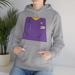 Mini-Bodz Scrubs (Purple) - Mediumweight Hoodie