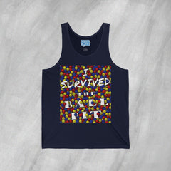 I Survived the Ball Pit - Jersey Tank Top