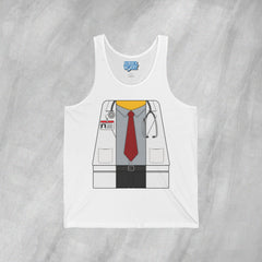 Mini-Bodz Doctor (Shirt & Tie) - Jersey Tank Top