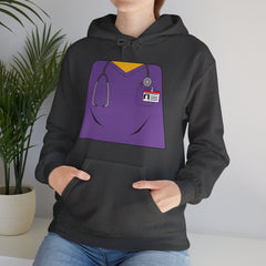 Mini-Bodz Scrubs (Purple) - Mediumweight Hoodie