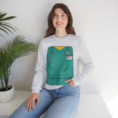 Mini-Bodz Scrubs (Green) - Mediumweight Sweatshirt