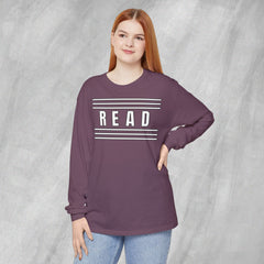 Read Between the Lines - Long Sleeve Crewneck T-Shirt