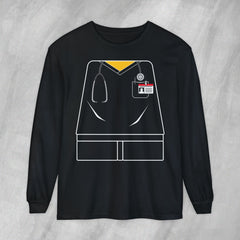 Mini-Bodz Scrubs (Garment Color) - Long Sleeve Crewneck T-Shirt
