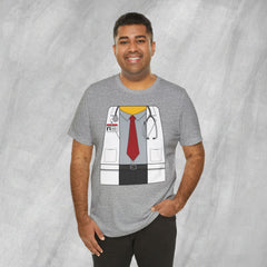 Mini-Bodz Doctor (Shirt & Tie) - Short Sleeve Crewneck T-Shirt