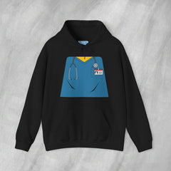Mini-Bodz Scrubs (Blue) - Mediumweight Hoodie