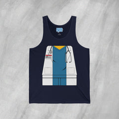 Mini-Bodz Doctor (Blue Scrubs) - Jersey Tank Top