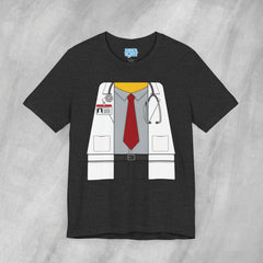 Mini-Bodz Doctor (Shirt & Tie) - Short Sleeve Crewneck T-Shirt