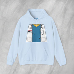 Mini-Bodz Doctor (Blue Scrubs) - Mediumweight Hoodie