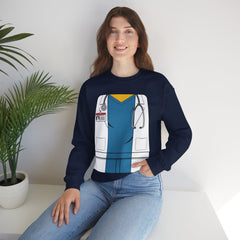 Mini-Bodz Doctor (Blue Scrubs) - Mediumweight Sweatshirt