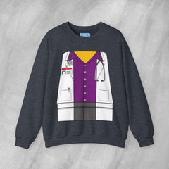 Mini-Bodz Doctor (Button-Up Shirt) - Mediumweight Sweatshirt