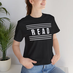 Read Between the Lines - Short Sleeve Crewneck T-Shirt