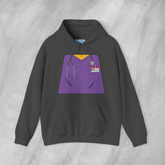 Mini-Bodz Scrubs (Purple) - Mediumweight Hoodie