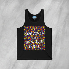 I Survived the Ball Pit - Jersey Tank Top