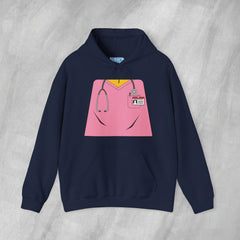 Mini-Bodz Scrubs (Pink) - Mediumweight Hoodie