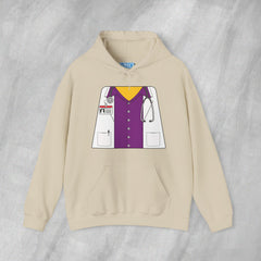 Mini-Bodz Doctor (Button-Up Shirt) - Mediumweight Hoodie