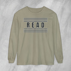 Read Between the Lines - Long Sleeve Crewneck T-Shirt