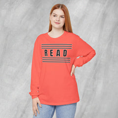 Read Between the Lines - Long Sleeve Crewneck T-Shirt