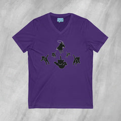 Herding Cats - Short Sleeve V-Neck T-Shirt