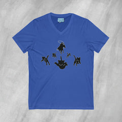 Herding Cats - Short Sleeve V-Neck T-Shirt