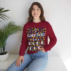 I Survived the Ball Pit - Mediumweight Sweatshirt