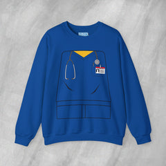 Mini-Bodz Scrubs (Garment Color) - Mediumweight Sweatshirt