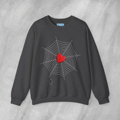 Heart of the Web - Mediumweight Sweatshirt
