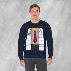 Mini-Bodz Doctor (Shirt & Tie) - Mediumweight Sweatshirt