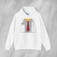 Mini-Bodz Doctor (Shirt & Tie) - Mediumweight Hoodie