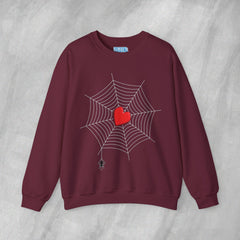 Heart of the Web - Mediumweight Sweatshirt