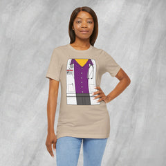 Mini-Bodz Doctor (Button-Up Shirt) - Short Sleeve Crewneck T-Shirt