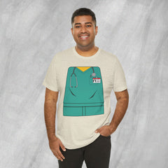Mini-Bodz Scrubs (Green) - Short Sleeve Crewneck T-Shirt