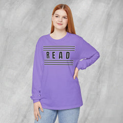 Read Between the Lines - Long Sleeve Crewneck T-Shirt