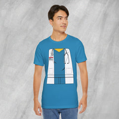 Mini-Bodz Doctor (Blue Scrubs) - Short Sleeve Crewneck T-Shirt