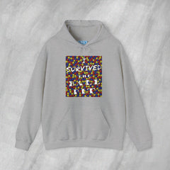 I Survived the Ball Pit - Mediumweight Hoodie