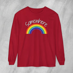 Somewhere Over the Rainbow - Long Sleeve Crewneck T-Shirt