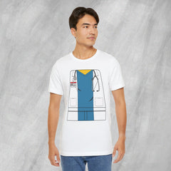 Mini-Bodz Doctor (Blue Scrubs) - Short Sleeve Crewneck T-Shirt