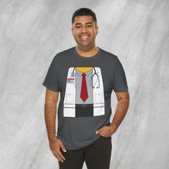 Mini-Bodz Doctor (Shirt & Tie) - Short Sleeve Crewneck T-Shirt
