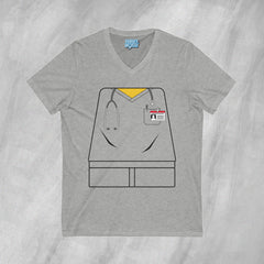 Mini-Bodz Scrubs (Garment Color) - Short Sleeve V-Neck T-Shirt