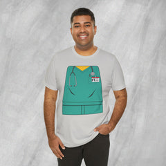 Mini-Bodz Scrubs (Green) - Short Sleeve Crewneck T-Shirt