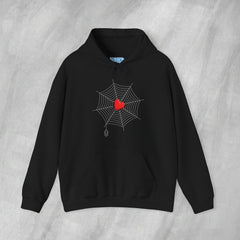 Heart of the Web - Mediumweight Hoodie