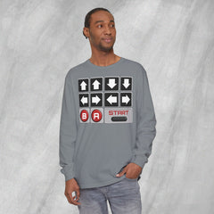 Cheat Code - Long Sleeve Crewneck T-Shirt