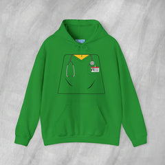 Mini-Bodz Scrubs (Garment Color) - Mediumweight Hoodie