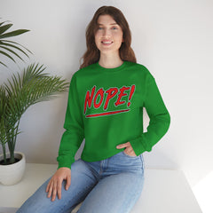 NOPE! - Mediumweight Sweatshirt